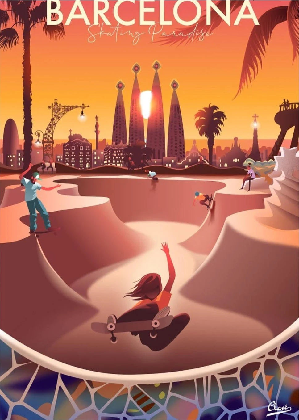 Barcelona Skating Paradise