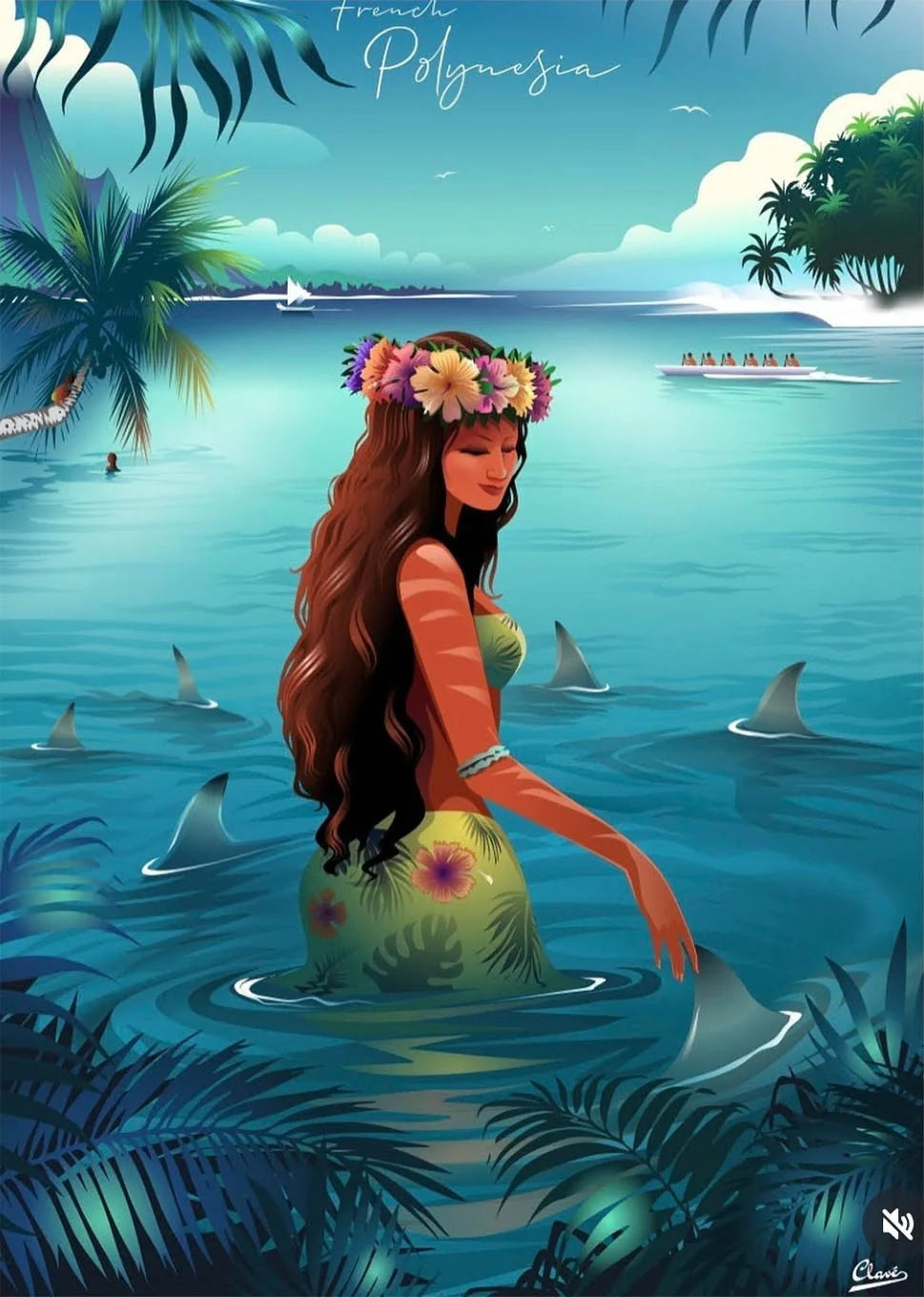 French Polynesia Vahinee