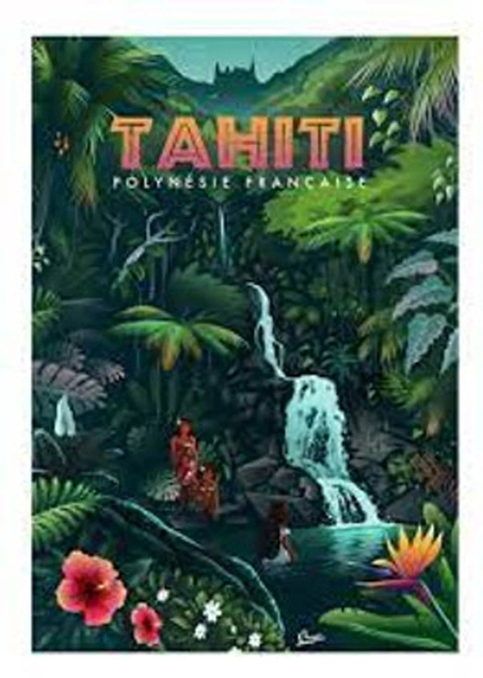 Tahiti La Cascade